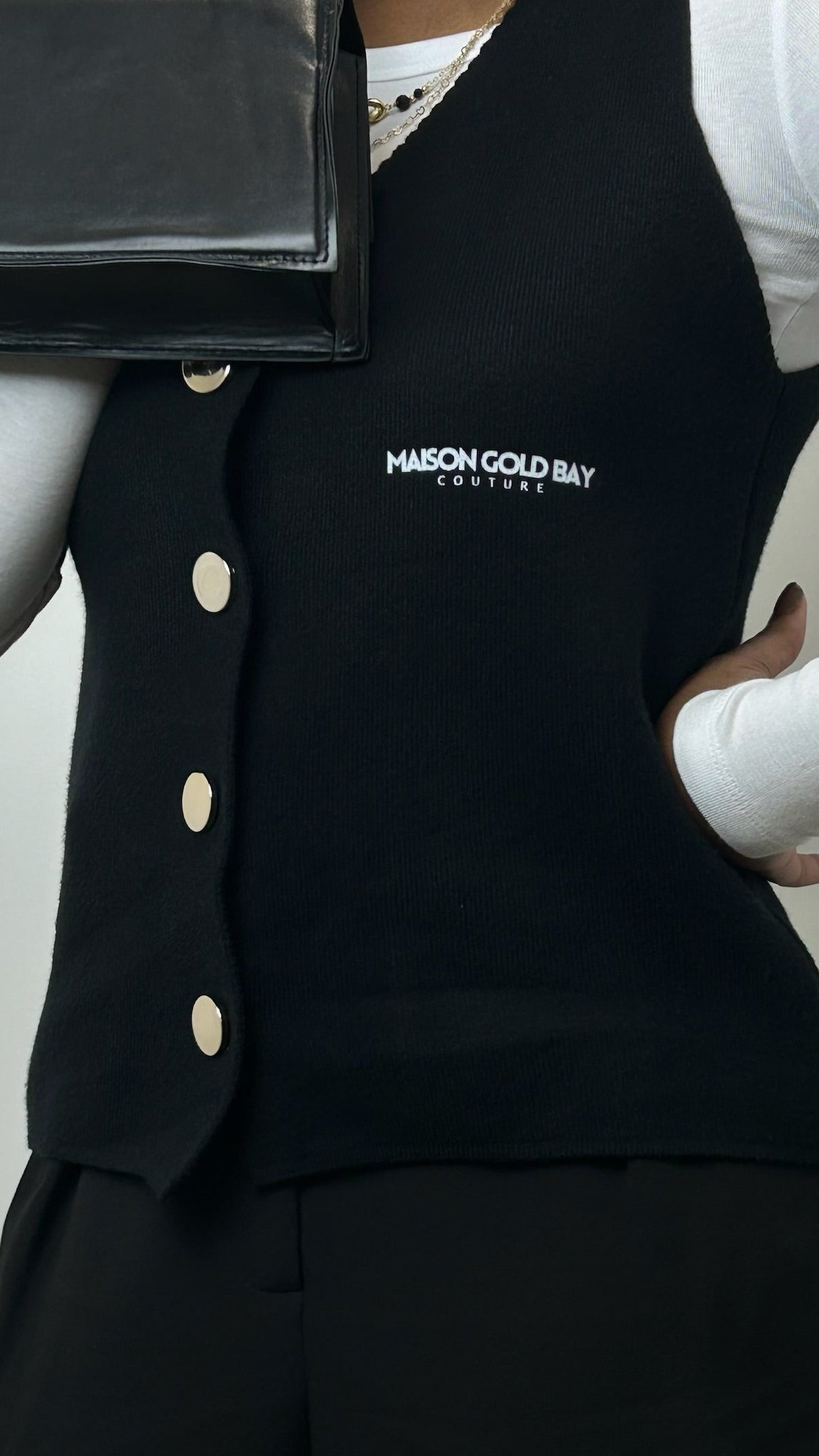 BLACK CARDIGAN